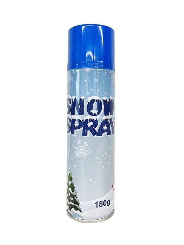 180g White Faux Snow Spray Can | Window & Mirror Frosted Decorating