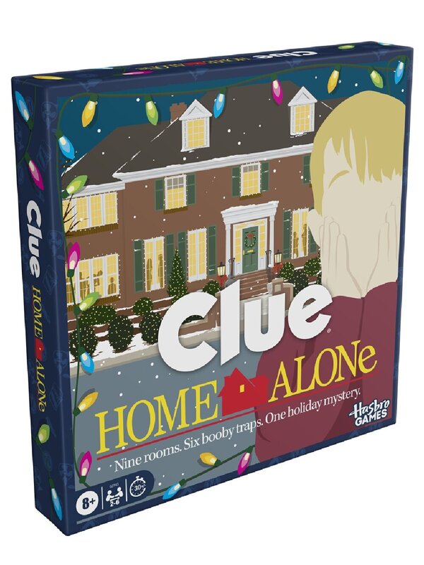 Official Clue Home Alone Edition Board Game | Hasbro Holiday Mystery Game