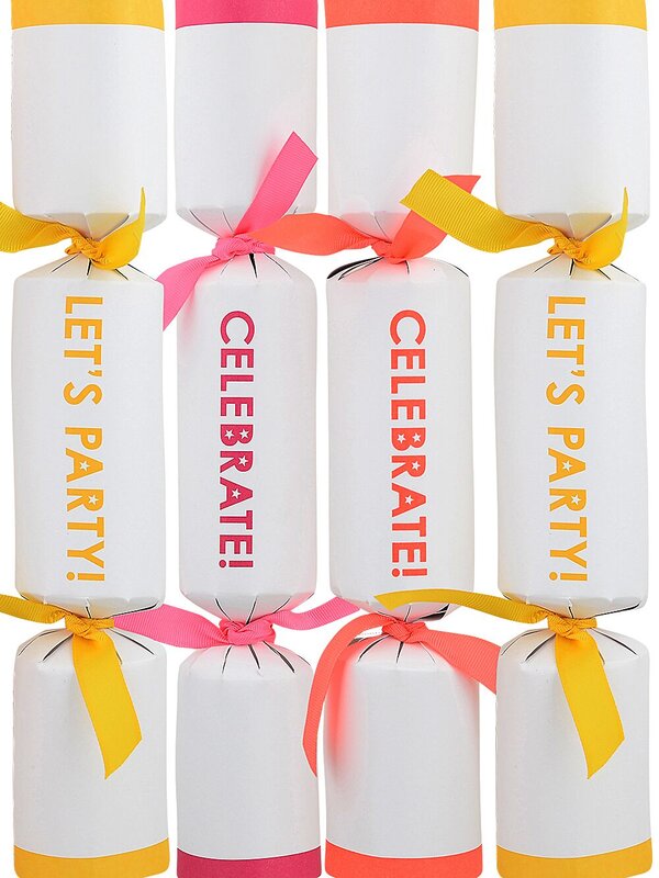 50x Celebrate & Let's Party Christmas Bon Bons (Crackers) | Multi Size Pack