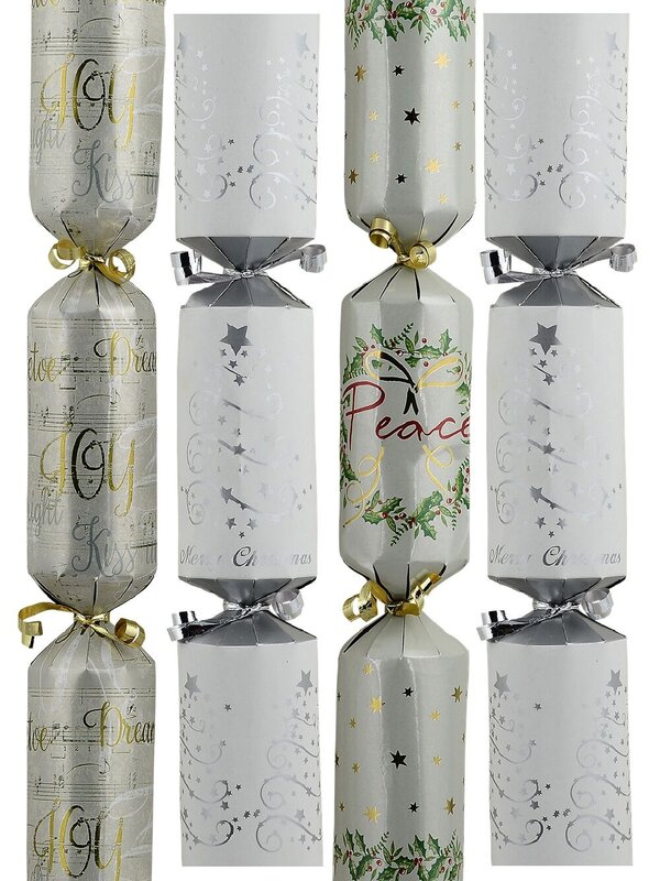 50x Eclectic Mix Icon & Text Christmas Bon Bons (Crackers) | Multi Size Pack