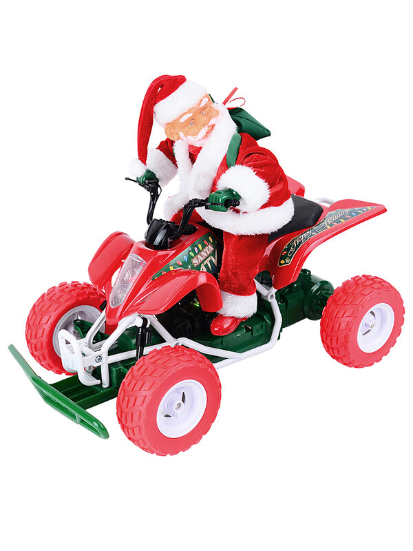 Eztec Radio Control Santa ATV | 1:7 Scale Remote Control Christmas Quad Bike