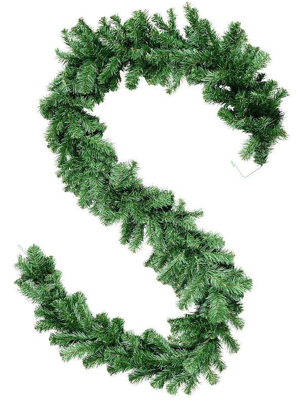 2.7m Balsam Pine Christmas Garland | 240 Tips