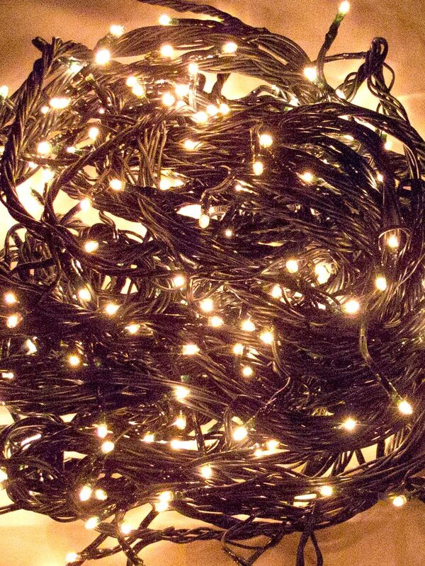 300 Clear Incandescent Twinkle Mini Bulbs String Light - 15m