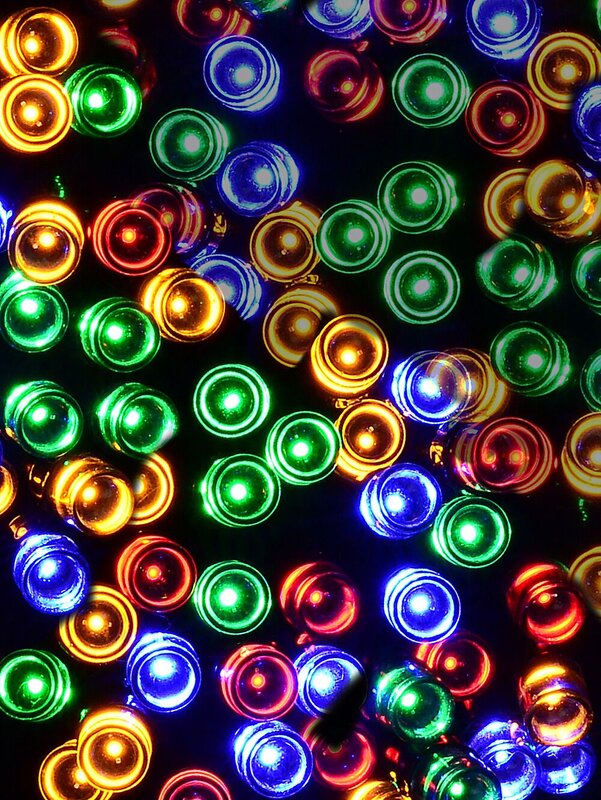 500 Multi Colour LED String Fairy Lights 8 Function With Timer | 25m
