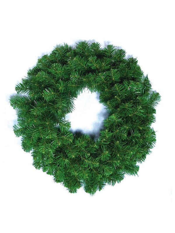 58cm Balsam Fir Evergreen Christmas Wreath | High Density 200 Tips