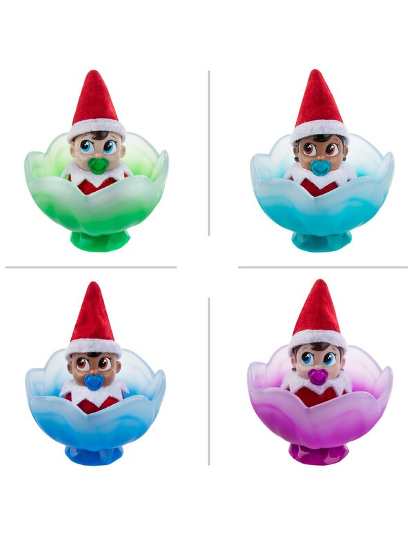 Assorted Official Elf On The Shelf Frost Pips | Mini Baby Elf Bloom Babies