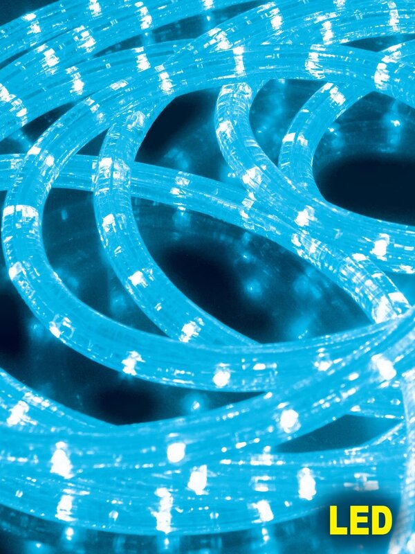 Blue LED Rope Light - 6m
