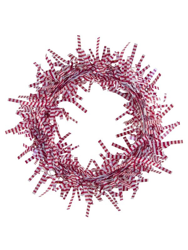 Candy Cane Wired Garland - 7.6m