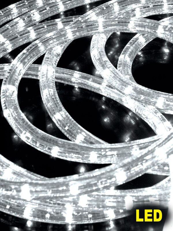 Cool White LED Rope Light - 6m