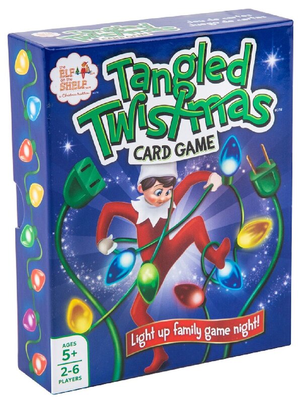 Elf On The Shelf Tangled Twistmas Card Game - 2-6 Players