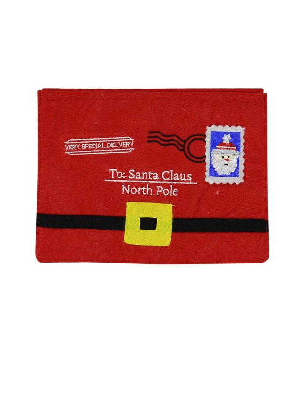 Felt Letter To Santa Novelty Envelope - 21cm