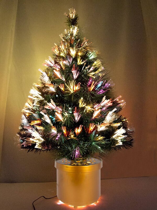 Fibre Optic Tree With Explosive Effect - 92cm