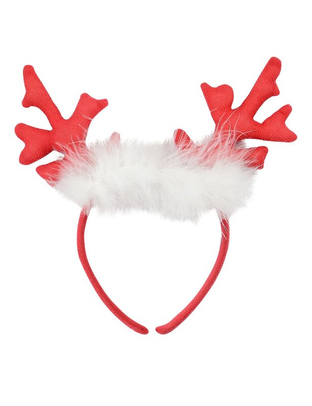 Fluffy Antlers Headband - 26cm