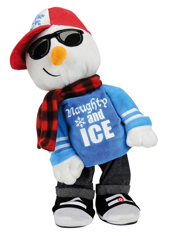 Ice Ice Baby Snowman Musical Animation - 37cm