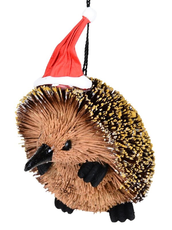 Native Echidna Whimsical Organic Australian Ornament | 70mm