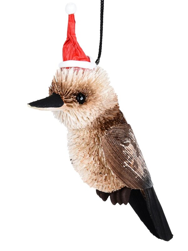 Native Kookaburra Whimsical Organic Australian Ornament | 14cm