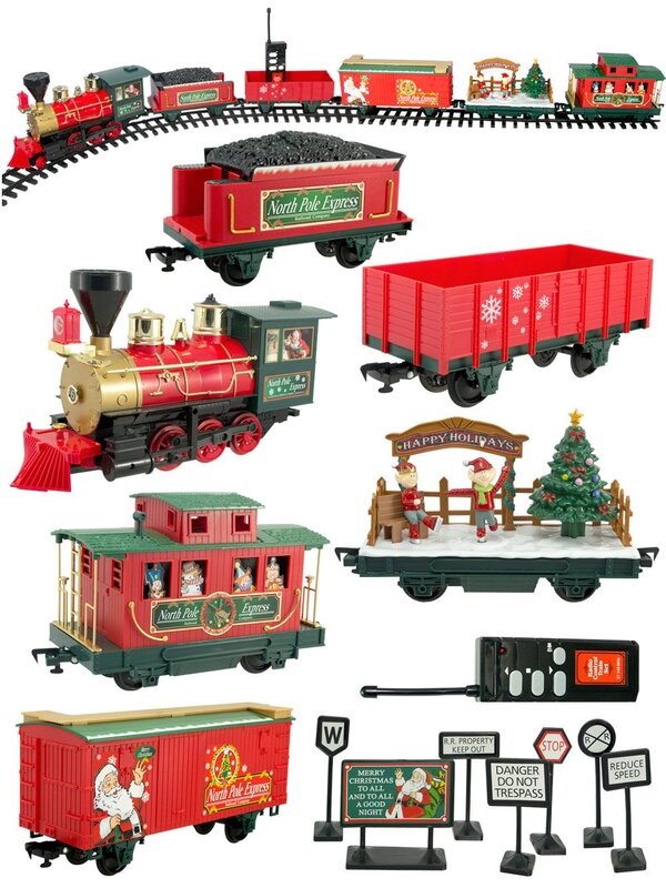 North Pole Express Train Set - 34 Piece