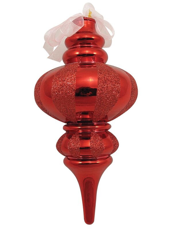 Red Calabash Christmas Decoration - 18cm