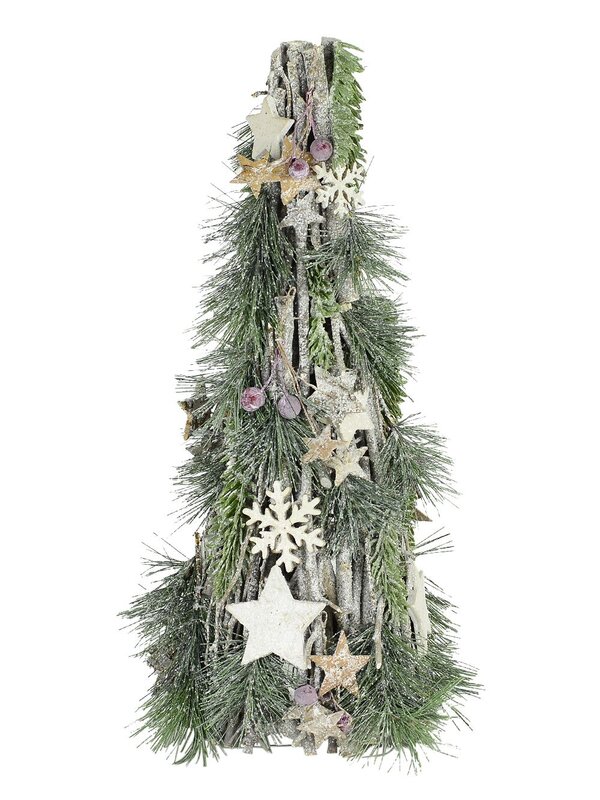 Shabby Chic Twig Table Top Tree - 40cm