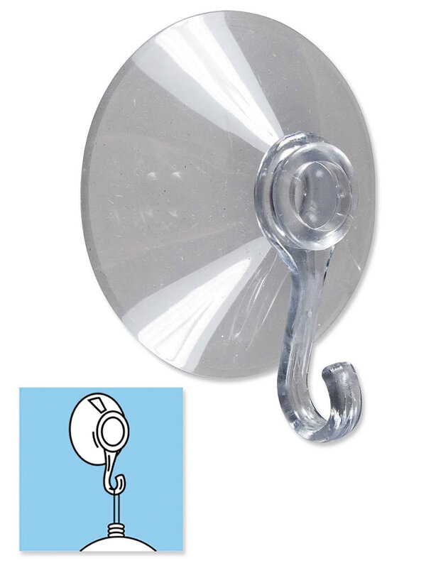 Suction Cup Hanging Accessory - 6 Pack