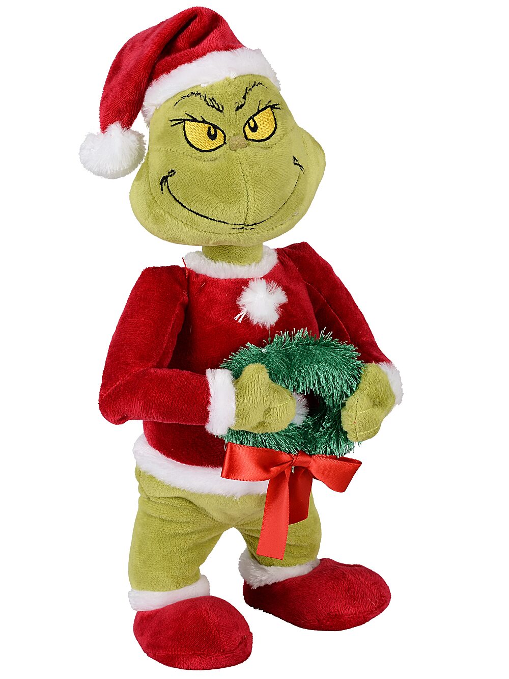 Official Dr. Seuss The Grinch Walking Musical Plush Animation | 33cm