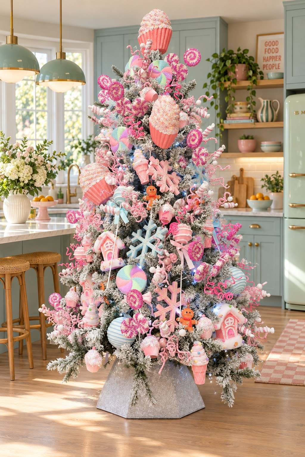 Candyland Decorated Tree