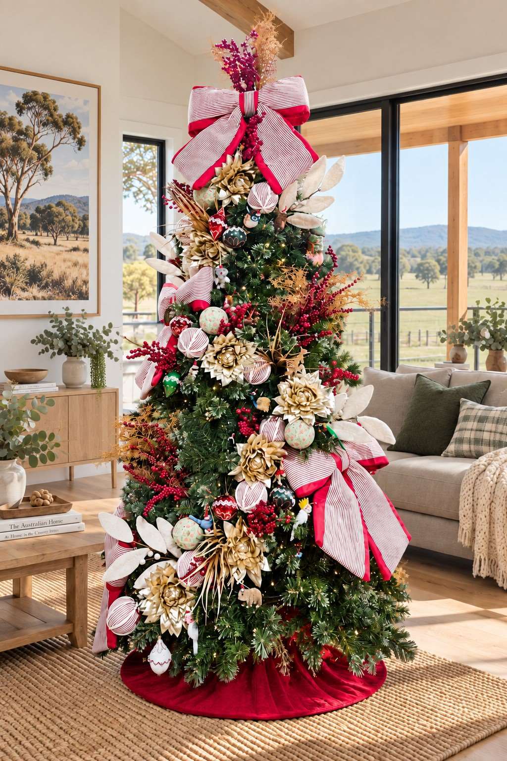 Aussie Decorated Tree