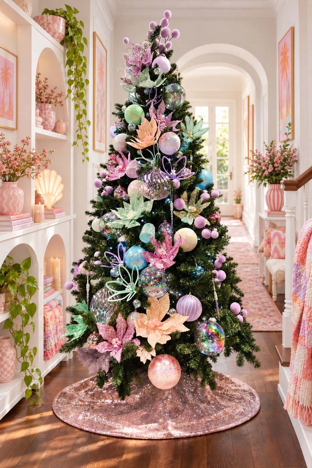 Sweet Pastels Decorated Tree
