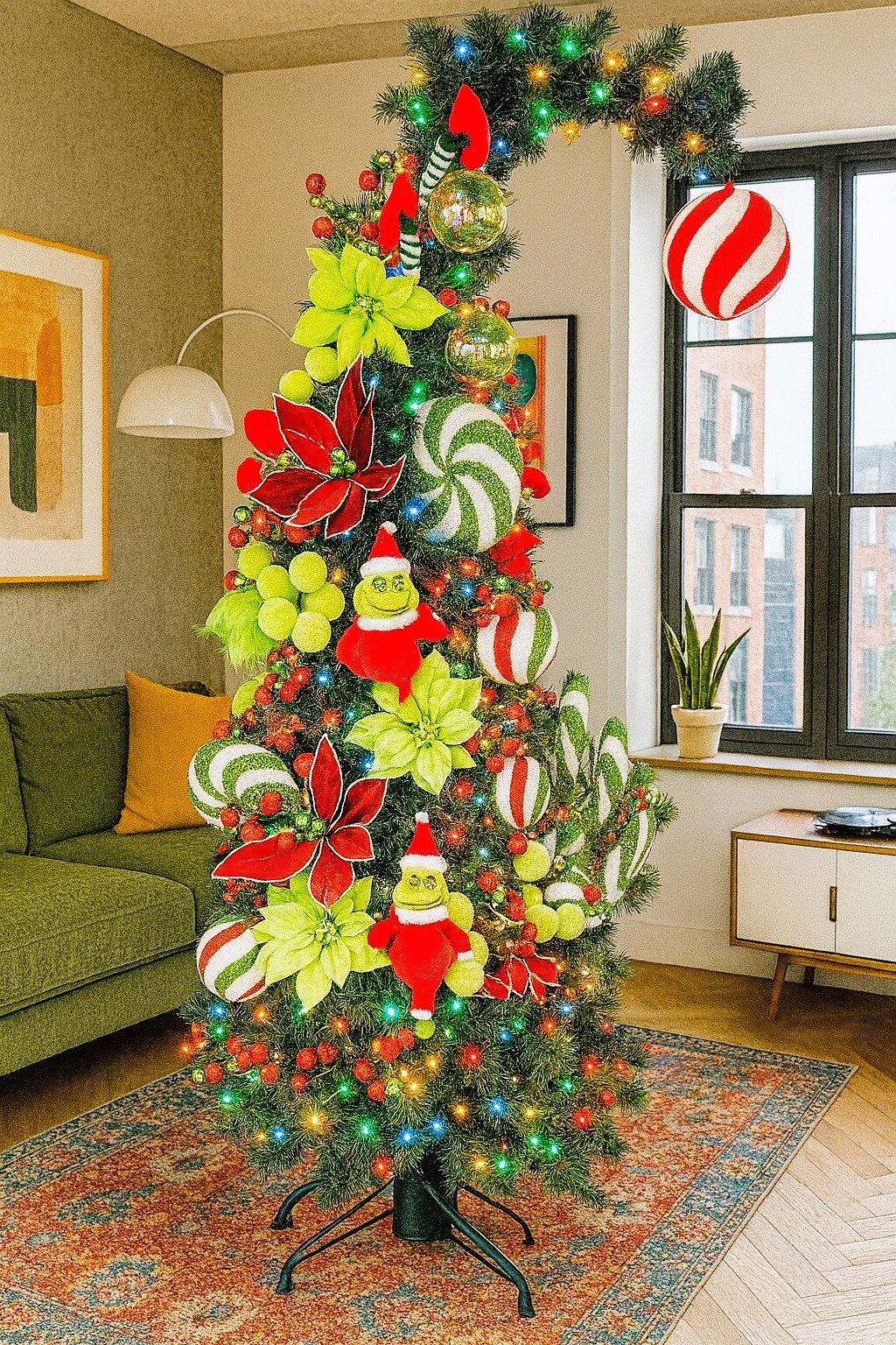 Grinchmas Decorated Tree
