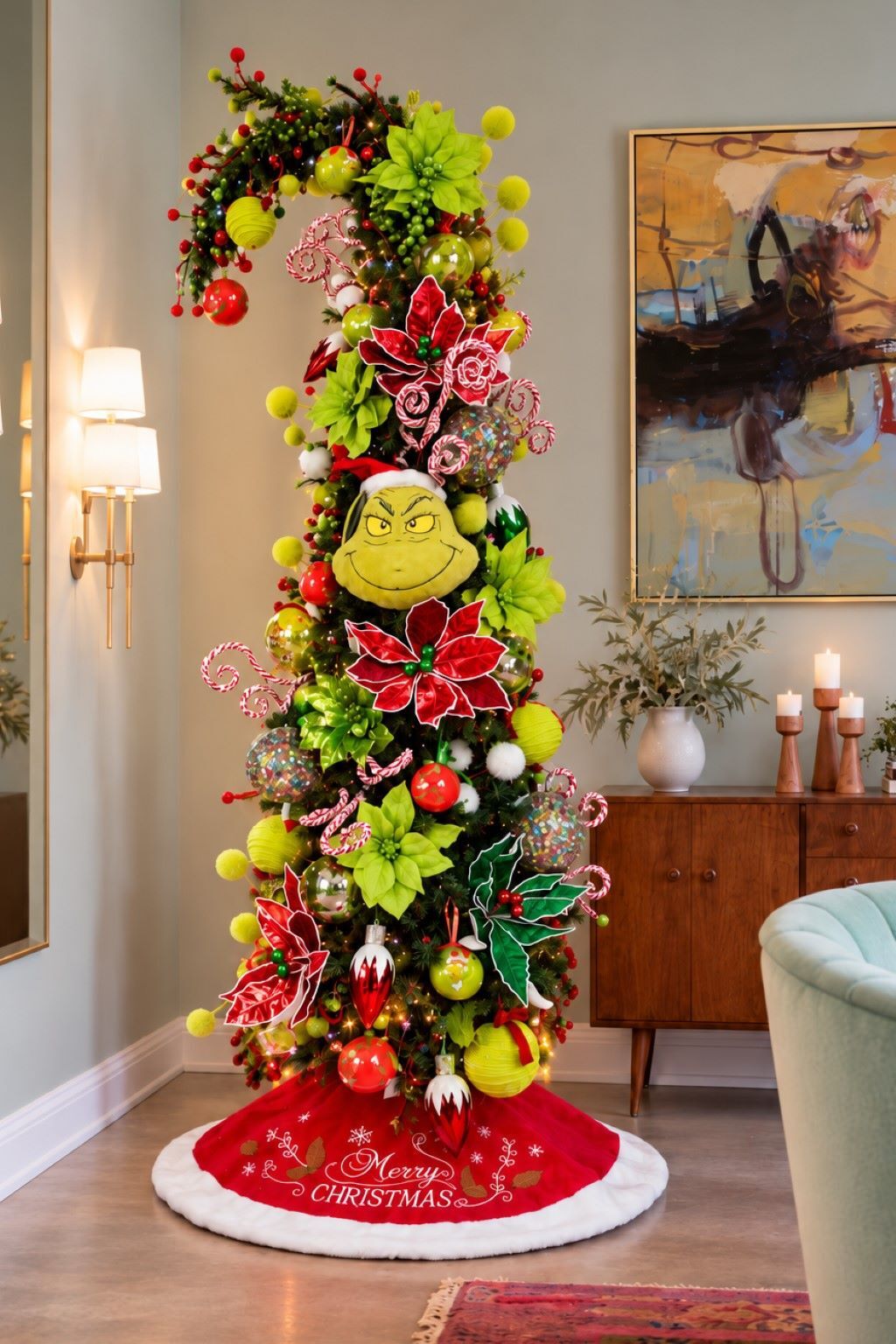 Grinchmas Decorated Tree
