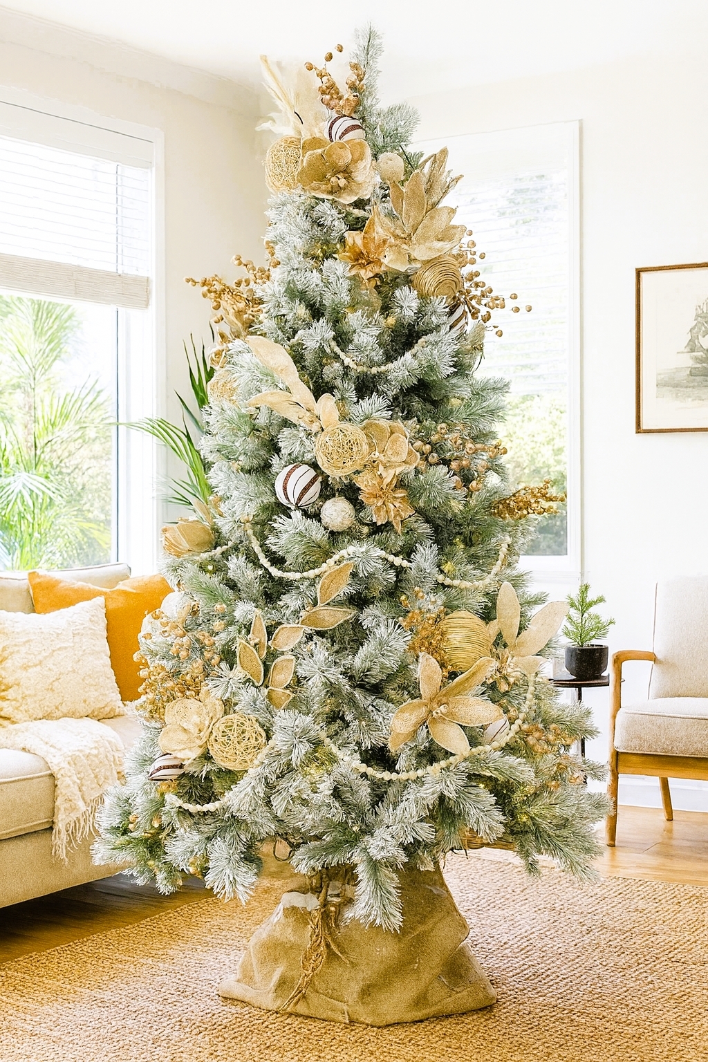 Scandinavian Decorated Tree
