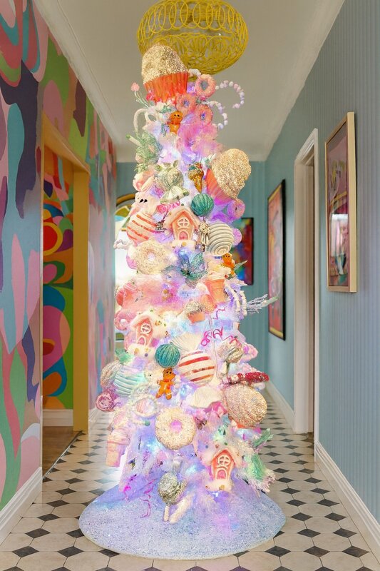 Candyland Decorated Tree